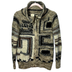 Wilfred Free Wool Blend Full Zipper Sweater